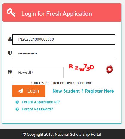 NSP Login